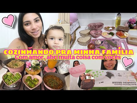 JANTINHA SIMPLES E DELICIOSA|| BAIÃO DE DOIS e CARNE FRITA|| RECEBI MUITA COISA LEGAL e mais💕✨