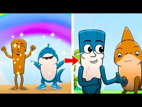 OS BRAINROTS TROCARAM DE COR! (Animação Desenho animado)