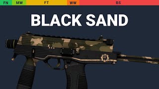 MP9 Black Sand Wear Preview