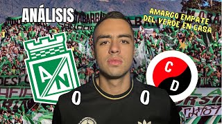 EMPATE Y DUDAS EN UNA NÓMINA MIXTA 🟢⚪️ 0-0 En casa frente al Cúcuta 