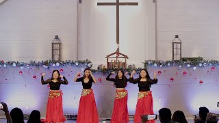 Christmas celebration ￼2023 Dance performance by glorious youths