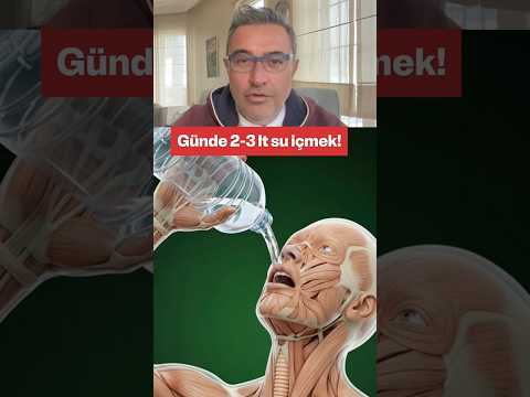 Günde 2-3 litre su içmek neden önemli? #sağlık