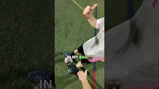 Get used to wearing shin guards in training sessions.#footballtips #football