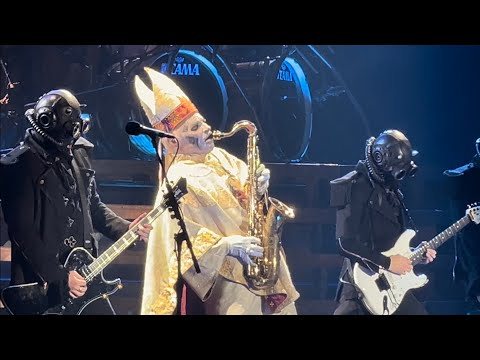 Ghost — Miasma [Papa Nihil is REVIVED] (Live IMPERATOUR 2022 - Manchester, UK) 4K HDR
