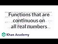 Understanding Continuous Functions