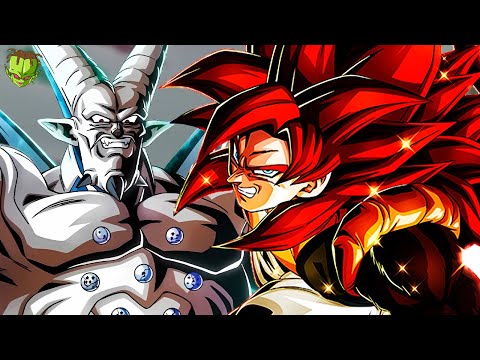 IMPOSIBLE que la LIEN con GOGETA SUPER SAIYAN 4 y OMEGA SHENRON LR | Dokkan Battle