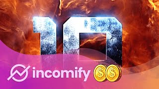 10 Second Countdown 🔥FIRE Timer | Visit INCOMIFY
