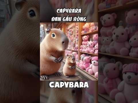 Capybara đan gấu bông #reviewphim #chuyencuaai #phimhoathinh #capybara