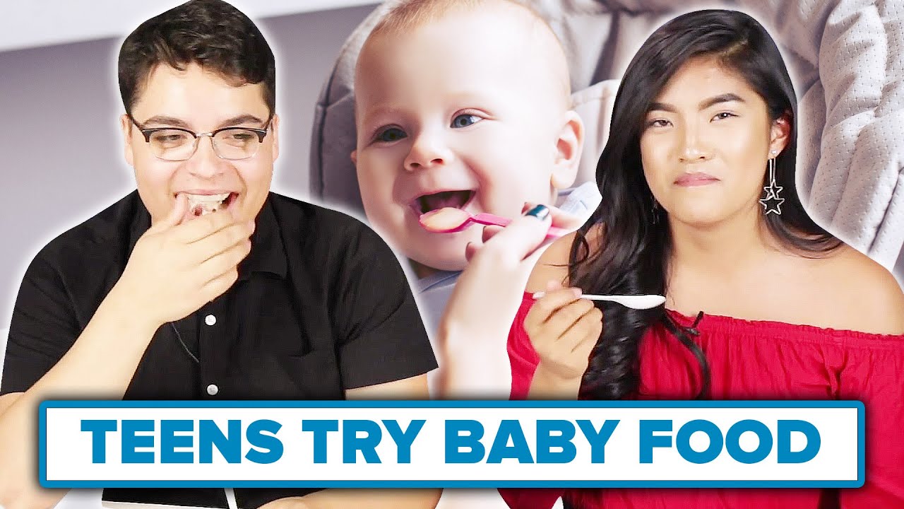 Teens Try Baby Food For The First Time