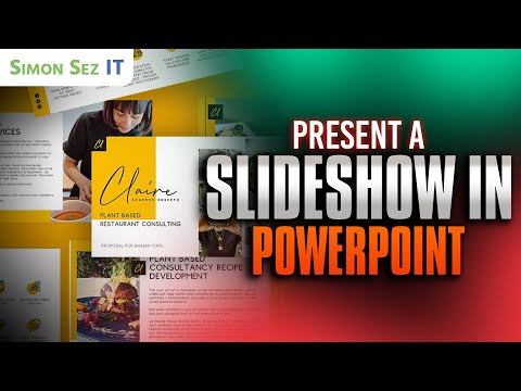 How to Present a Slideshow in PowerPoint