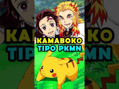 TANJIRO si fuera un POKÉMON en Demon Slayer #kimetsunoyaiba #tanjiro #zenitsu #inosuke