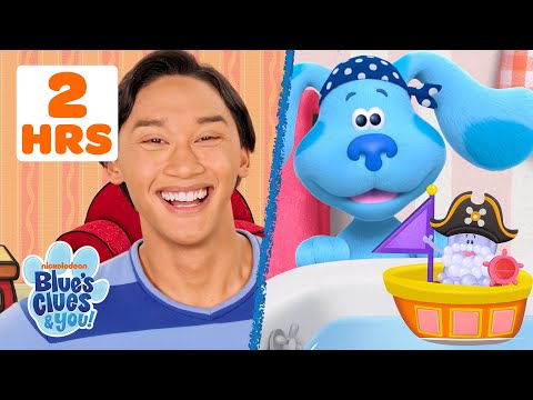 120 MINUTES of Indoor Fun and Learning Games w/ Josh & Blue | Blue's Clues & You!