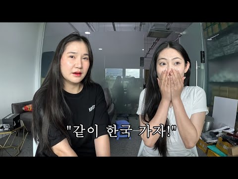 베트남 직원 마이안과 신디와 함께 한국에 가기로 결정했습니다