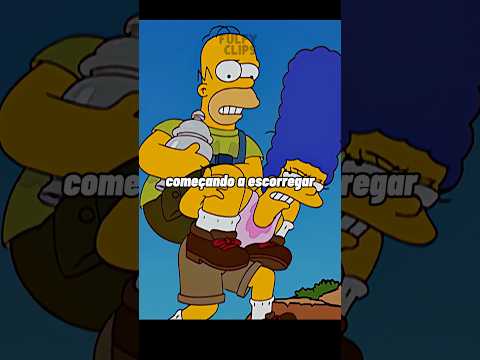 HOMER REALIZA O ÚLTIMO DESEJO DE SUA MÃE! #simpsons