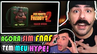 REACT - Five Nights at Freddy's 2 | Trailer Oficial ( Ft: @LuisGAMERoficial )