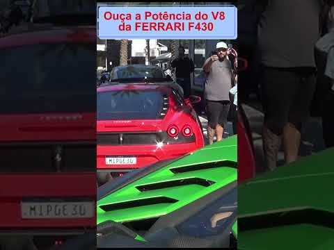 * QUASE 8.500 RPM? Ouça a Poderosa Potência do V8 desta FERRARI F430