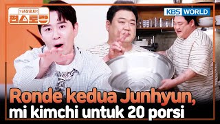 [IND/ENG] Para Kru Kekenyangan, Junhyun Malah Ajak Ronde Kedua🥴 | Fun-Staurant | KBS WORLD TV 250721