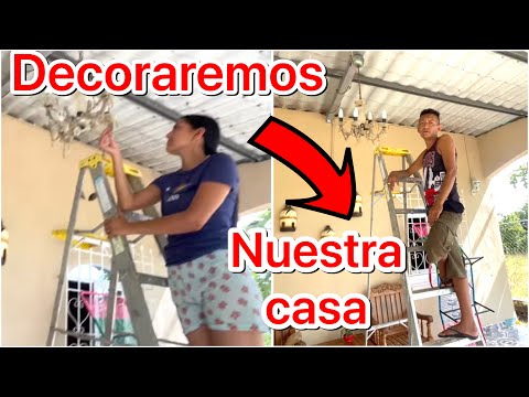 COLÓN y EMELI empiezan remodelar la casa: para recibir la Navidad 🎄