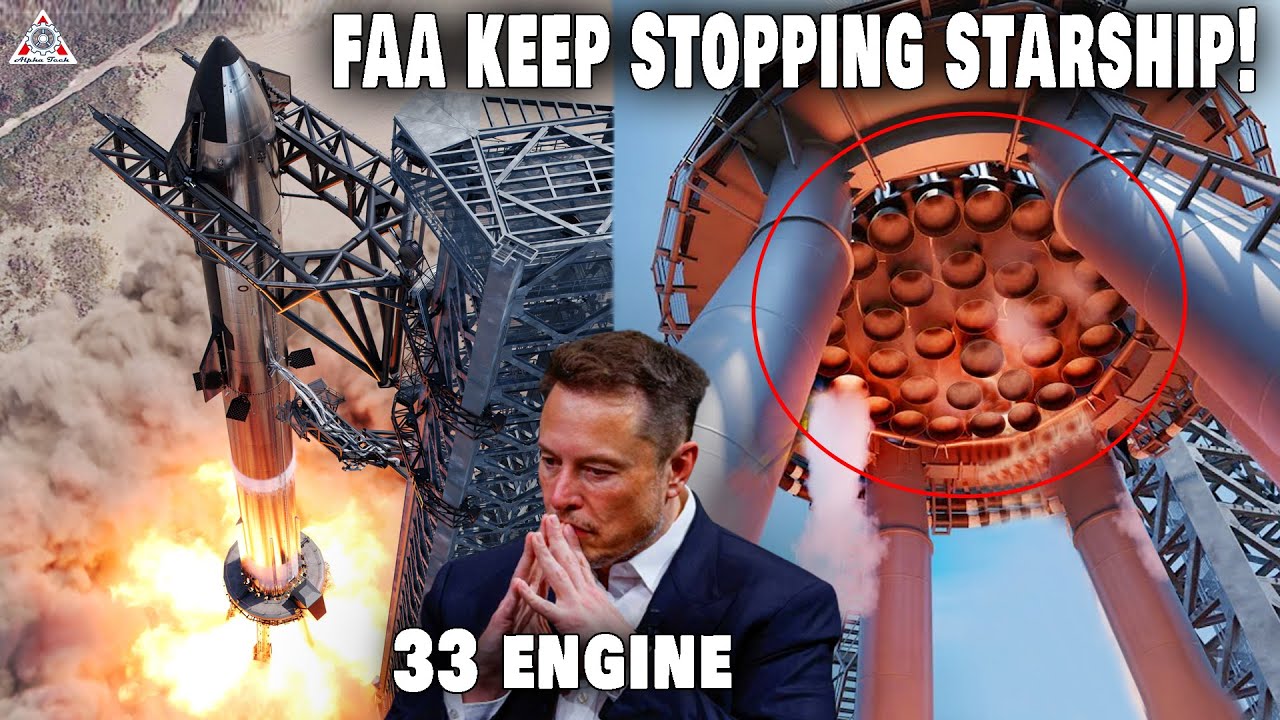 FAA keeps stopping Starship launch attempts…