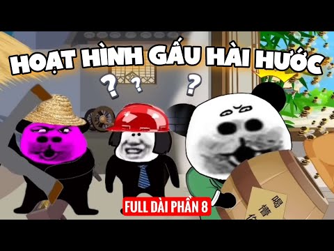 Tổng Hợp Hoạt Hình Gấu Hài Hước: Phê Nấm, Ẻ Chảy, Bỏ Nhà Đi Bụi | Phần 9 | #gauhaihuoc