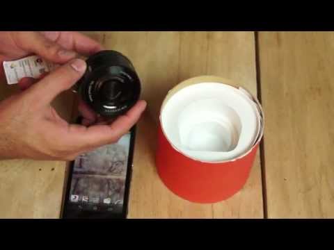 (ENGLISH) Sony CyberShot DSC QX10 Unboxing and Hands on with Xperia Z1