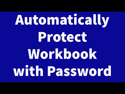 Vba Protect Workbook With Password Jobs Ecityworks