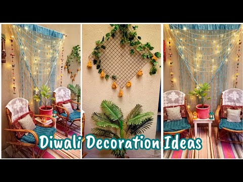 Quick Diwali Decoration Ideas || My Courtyard Is Diwali Ready || Diwali 2024