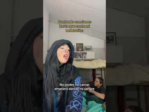 HICE CANTAR A MI HERMANITO😂💙 #humor #comedia #viral #musica #hermanos