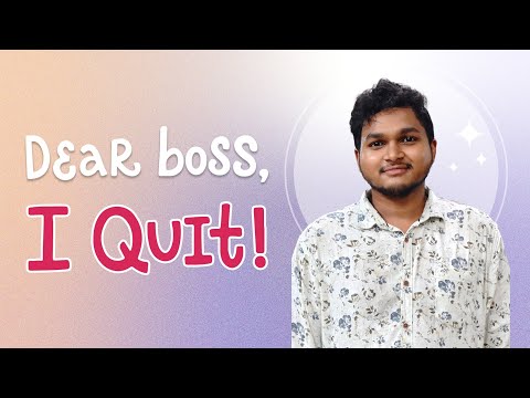 My resignation.. Tq for supporting upto now 🙏🙏 #resignation #office #mnc #startup