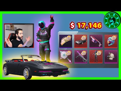 تفتيح صناديق السيارة الفضائية بقيمة 17,146 $ الف شدة😍 و توزيع شدات للمشاهدين🎁 PUBG MOBILE