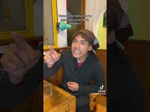 Cuando La Mama de Cachetes Ve que Toma Cosas de La Heladera xd (Creditos de: Ruben Tuesta)