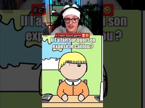Il Clash Squid Game 馃拃馃ぃ (animation dr么le choss r茅act) #humour #shorts