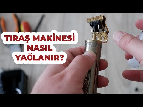 Tıraş makinesi nasıl yağlanır?