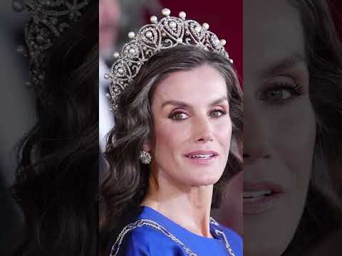 Tiara and Gala Dinner hosted by King Felipe and Queen Letizia for the Sultan of Oman