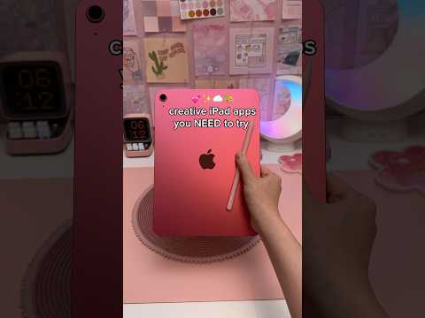 Creative iPad apps you NEED 💕🎨 apple pencil | iPad art | digital drawing