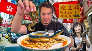 Probando la EXÓTICA SOPA de SERPIENTE de Hong Kong 🇭🇰🐍