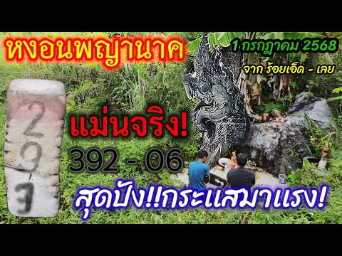 เดินทางมาไกล!...สุดปัง!#แม่นจริง #กระเเสมาเเรง #หงอนพญานาค จัดต่อขอด่วนก่อนอั้น! 1 กรกฎาคม 2568