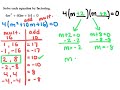 Factoring with Greatest Common Factor and Solving Quadratic Equations