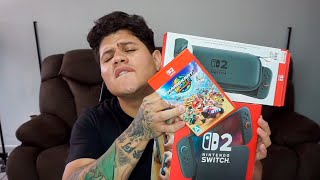 Unboxing Nintendo switch 2 Por Riserbeck Lo goza mucho