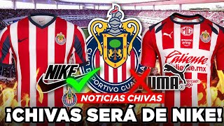 🚨¡EL BOMBAZO, NIKE SERÁ el NUEVO PATROCINADOR de CHIVAS para el 2026! *TODOS LOS DETALLES* NOTICIAS