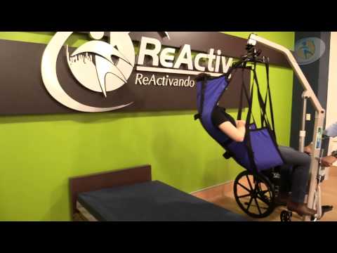 Elevador de Pacientes Hidráulico - Capacidad de 180 Kg. - Gris