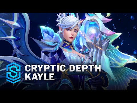 Cryptic Depth Kayle Wild Rift Skin Spotlight