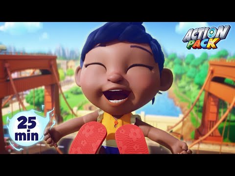 Sky’s Powers Go CRAZY! 🌟💥 Can Clay Save Hope Springs? | Action Pack | Adventure Cartoon for Kids