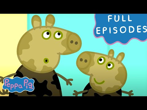 Peppa Pig Plays in Mud! | Peppa Pig | Full Episodes | Cartoons for Kids