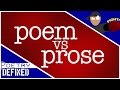 Prose and Poetry Characteristics