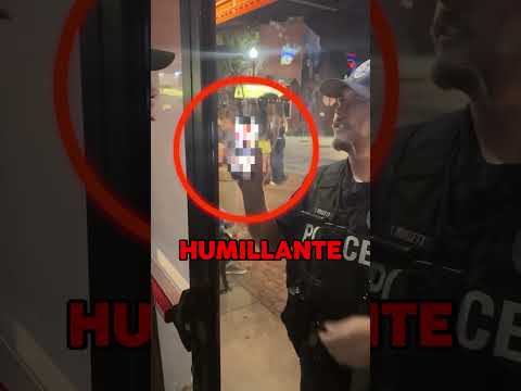 el POLICÍA tenía MÁS CALLE que el CHAVALÍN 😂🔥 #shorts #fail #humor #curiosidades #divertido