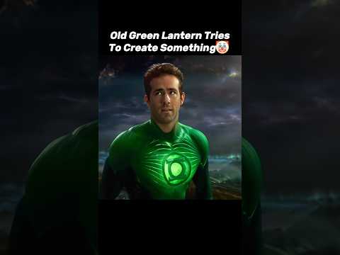 Old Green Lantern Tries To Create Something vs New Green Lantern💀