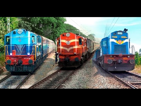 Single Line Trains & Crossings : Indian Railways