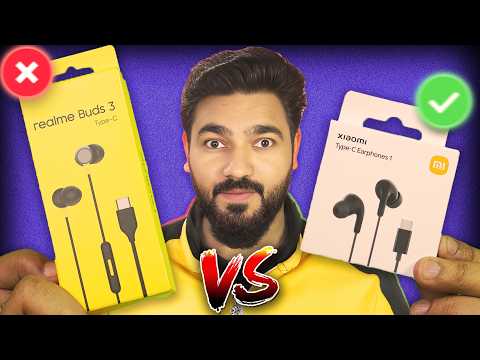 Xiaomi vs realme - TYPE C Earphone Battle