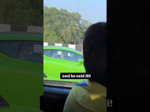 Parmish Verma ๐ฒ๐๐ฅ Spotted Cute Little Fan Moment #parmishverma #lamborghini #viralvideo #shorts #yt